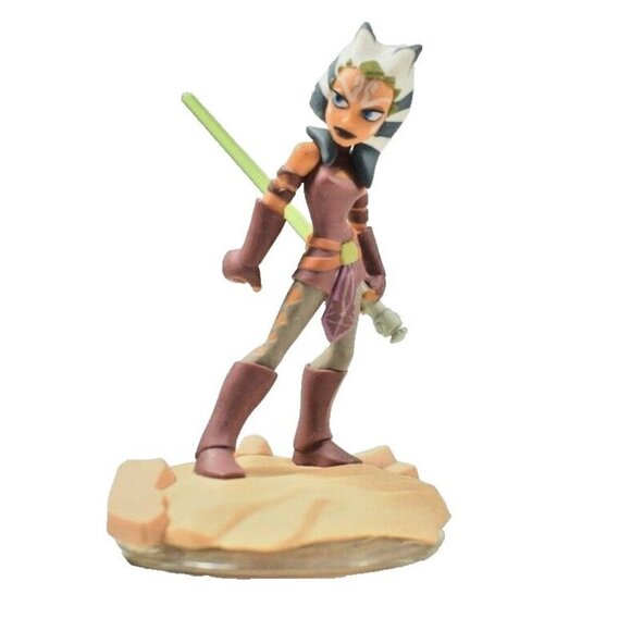 Disney Infinity Star Wars Character Figure Bundle Darth Anakin Chewbacca Ashoka - Picture 7 of 7